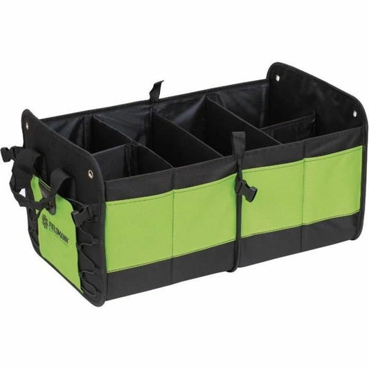 Organizador plegable de camping con múltiples compartimentos para almacenamiento